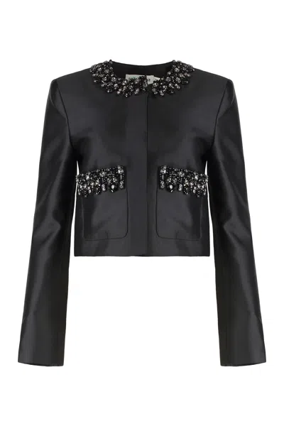 SELF-PORTRAIT TAFFETA JACKET