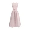 Self-portrait Taffeta Tailored Midi Dress