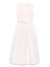 Self-portrait Taffeta Midi Dress