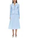 Self-portrait Midi Taffeta Dress