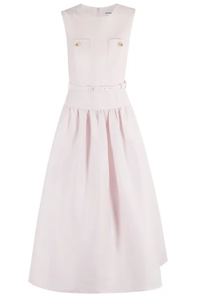 Self-portrait Taffeta Midi Dress