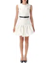 Self-portrait Self Portrait Women Taffeta Mini Dress In White