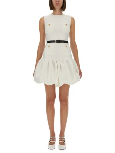 SELF-PORTRAIT SELF-PORTRAIT TAFFETA MINI DRESS