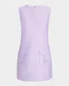 Self-portrait Taffeta Shift Mini Dress