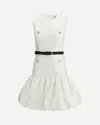 Self-portrait Self Portrait Women Taffeta Mini Dress In White