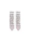 Self-portrait Tassel Drop Earrings In Silver