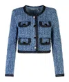 Self-portrait Coats & Jackets In Blue