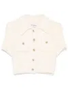 Self-portrait Textured-finish Top In Neutrals