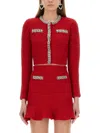 Shop Self-portrait Textured Knit Cardigan