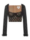 Self-portrait Christopher Kane Residency Lace Top