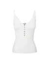 Self-portrait Self Portrait Women Lace Trim Knit Top In White