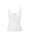 Self-portrait Self Portrait Women Lace Trim Knit Top In White