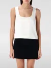 Self-portrait Top In White