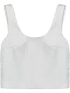Self-portrait Top In White