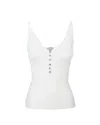 Self-portrait Self Portrait Women Lace Trim Knit Top In White