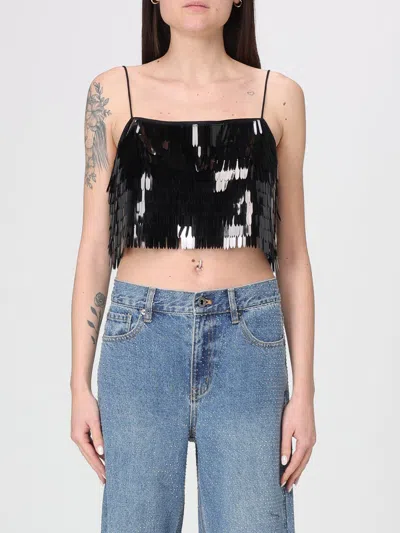 Self-portrait Top  Damen Farbe Schwarz In Black