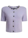 Self-portrait Tops In Purple