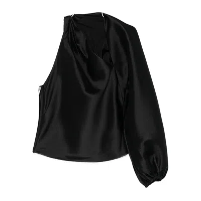 Self-portrait Tops In Black