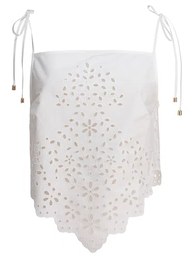 Self-portrait Tops White