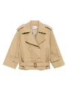 Self-portrait Women Beige Trench Coat