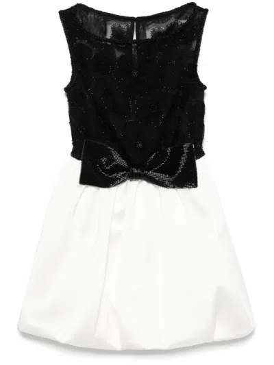 SELF-PORTRAIT TULLE MINI DRESS