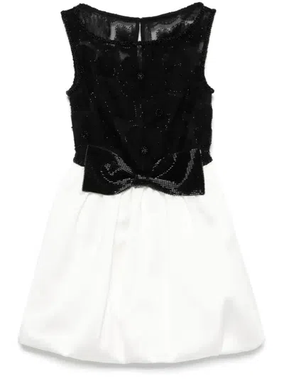 SELF-PORTRAIT TULLE MINI DRESS