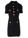 Self-portrait Short Dress In Black