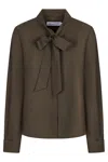 Self-portrait Twill Blouse