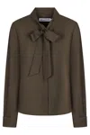 Self-portrait Twill Blouse