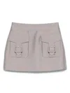 Self-portrait Twill Skirt