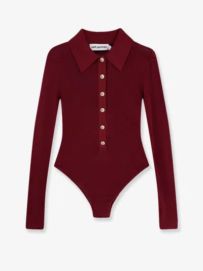 SELF-PORTRAIT VISCOSE BODYSUIT