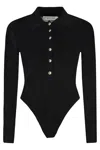 Self-portrait Viscose Knit Bodysuit