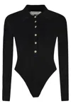 Self-portrait Viscose Knit Bodysuit