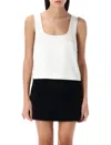 Self-portrait Bonded Satin Vest