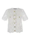 Self-portrait Self Portrait White Lace Top In White