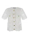 Self-portrait Self Portrait White Lace Top