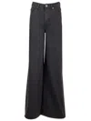 Self-portrait Wide-leg Palazzo Jeans