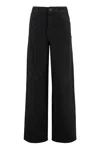 SELF-PORTRAIT SELF-PORTRAIT WIDE-LEG JEANS