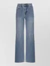 Self-portrait Womens Self Portrait Rhinestone Straight-leg Denim Jeans In Blue
