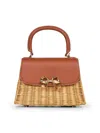 Self-portrait Self Portrait Women Beige Mini Bow Handbag