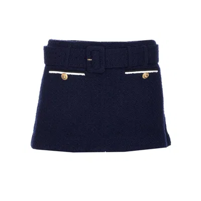 SELF-PORTRAIT SELF PORTRAIT WOMEN BOUCLE' SKORT