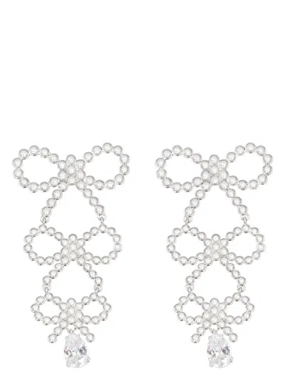SELF-PORTRAIT WOMEN'S BOW EARRINGS