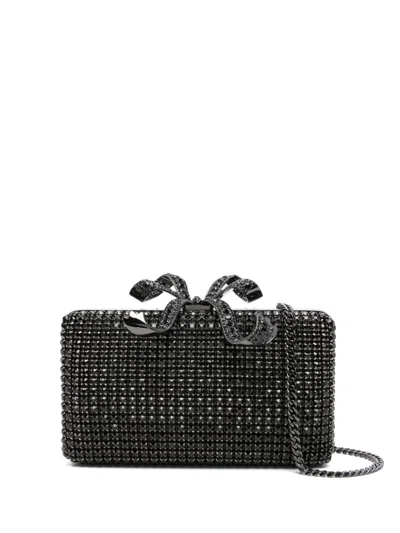 Self-portrait Women Clutch With Crystals