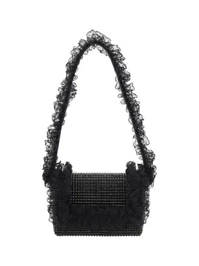 Self-portrait Women Crystal Lace Shoulder Bag