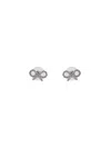 Self-portrait Self Portrait Women Crystal Micro Bow Earrings