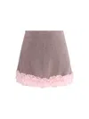 Self-portrait Women Crystal Miniskirt