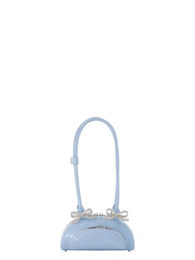 SELF-PORTRAIT WOMEN'S CURVED MINI SHOULDER BAG