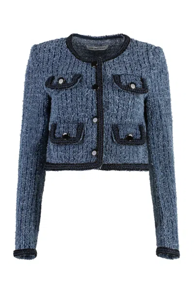 SELF-PORTRAIT WOMEN'S DESTROYED JACKET