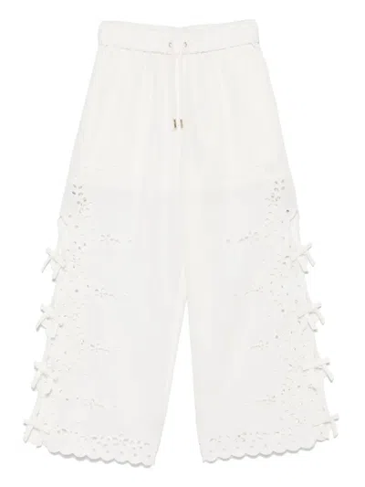 Self-portrait Women Embroidered Trousers