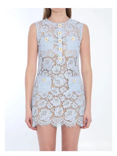 SELF-PORTRAIT WOMEN'S FINE LACE MINI DRESS